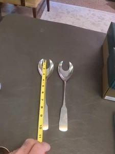 2 cucchiai traforati WMF Cromargan LAUREL acciaio inox satinato più vecchi GERMANIA - Foto 1 di 5