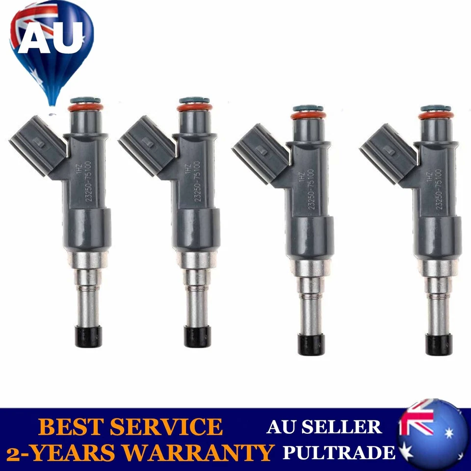 4PCS Fuel Injectors For 23250-75100 Toyota Hilux TGN16 Hiace 2TR-FE 2.7L 2005-14 — 第 1/4 张图片