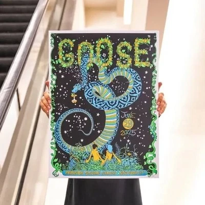 Goose The Band Madison Square Garden New York June 28th 2025 Poster