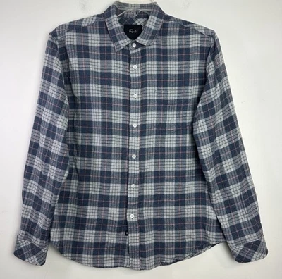 RAILS Button Up Flannel Shirt Mens L Sussex Cirrus Juno Melange Lightweight - Image 1 of 4