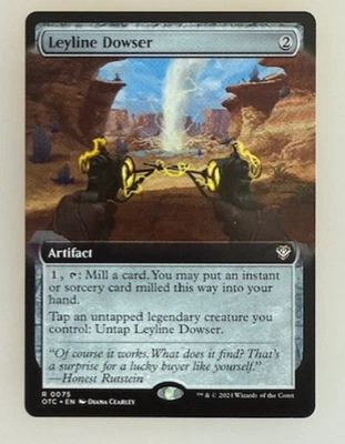 Leyline Dowser (Extended Art) Commander: Outlaws of Thunder Junction Regular NM - Image 1 of 2