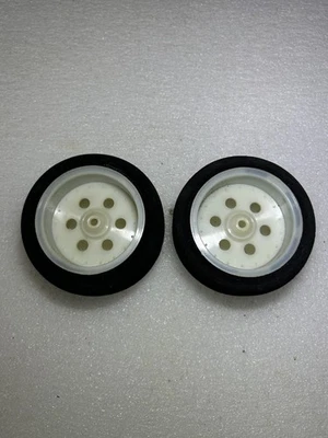 Rc Vintage Car Rear Foam Wheels Proline Nylon Kyosho Ultima 12mm Hex Rare HTF - Image 1 of 4