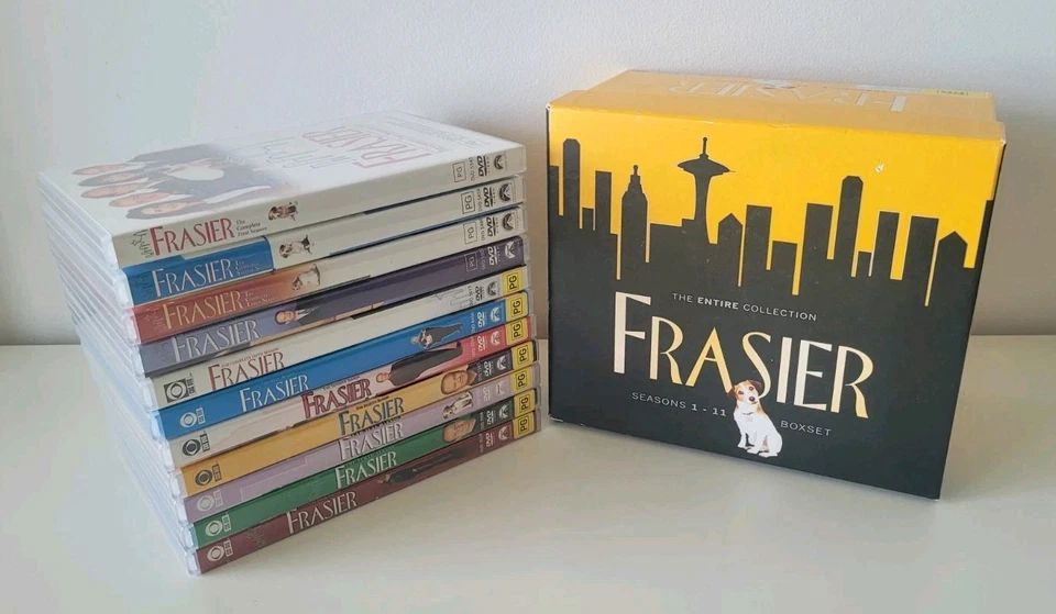 Frasier Season 1-11 Complete 44 Disc Collection DVD Box Set Region 4 Free Post - image 1 of 4