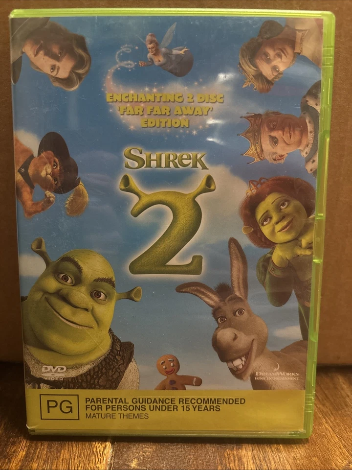 Shrek 2 Enchanting Far Far Away Edition DVD Region 4 2 Discs Dreamworks VGC - Image 1 of 1