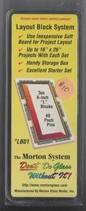 Morton Glass Layout Block System #LB01 - New in Package #10 - Picture 1 of 2