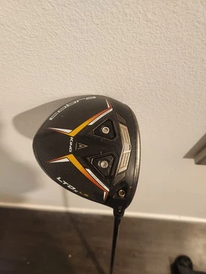 Controlador de mano derecha Cobra LTDx LS X-Stiff HZRDUS azul con pesos de ajuste Foto 1 de 4