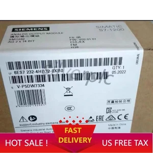 New Siemens 6ES7232-4HB32-0XB0 6ES7 232-4HB32-0XB0 S7-1200 Analog output SM 1232 - Picture 1 of 4
