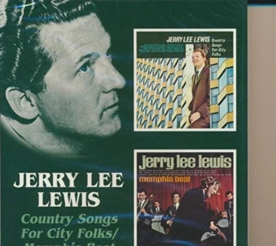 Country Sngs City Folk / Memphis Beat - Jerry Lee Lewis CD ISVG The Cheap Fast - image 1 of 2