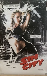 SIN CITY jessica alba original Movie Poster 2005 FUNKY #3749 - Picture 1 of 19