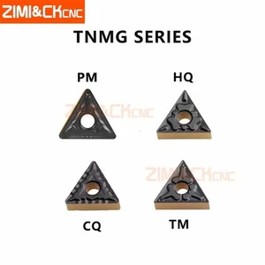 40PCS TNMG160404-PM TNMG160404-CQ TNMG160404-TM TNMG160404-HQ turning inserts - Picture 1 of 5