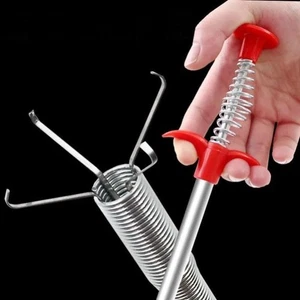 Pellizco manual limpieza de tuberías de alcantarillado émbolo pellizcos manuales cuatro garras abridores de tuberías desagües - Imagen 1 de 8