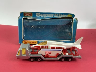 Matchbox Super Kings K-13 Aircraft Transporter 1975 como nuevo con caja Foto 1 de 4