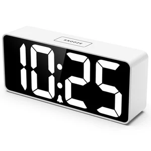 7.5 Inches Huge Digital Alarm Clock for Seniors & Visually Impaired, Easy Set... - Picture 1 of 8