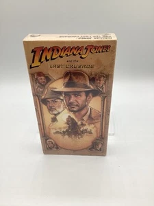 Indiana Jones and the Last Crusade VHS 1989 Harrison Ford Sean Connery SEALED - Picture 1 of 7