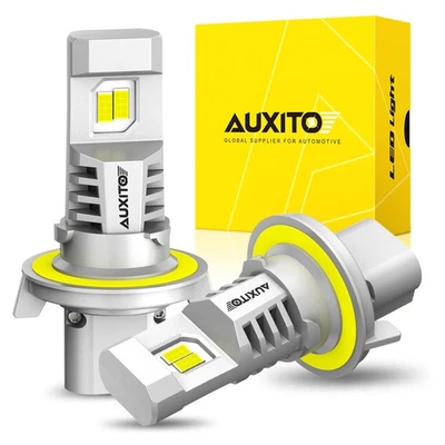 2X 30000LM Canbus H13 9008 LED Headlight Bulbs High Beam Low Beam Super White US - Image 1 of 4