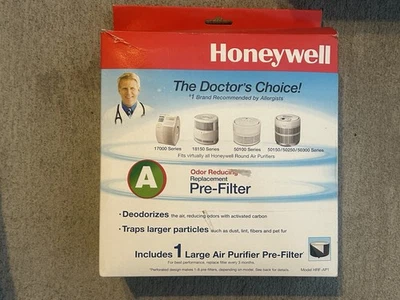 Repuesto purificador de aire de carbono universal Honeywell (HRF-AP1) viene como se muestra Foto 1 de 3