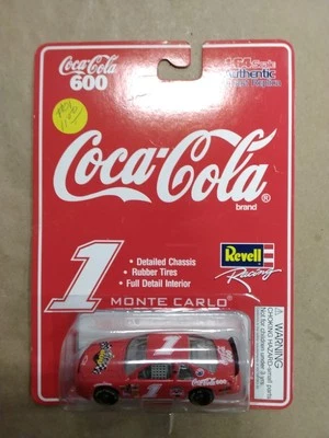 1997 Revell Racing Coca Cola 600 Monte Carlo Die Cast #1 Car 1:64 Scale A10 - Image 1 of 4