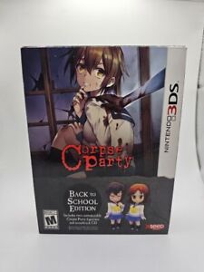 Corpse Party: Back to School Edition (Nintendo 3DS, 2016) Complete In Box!