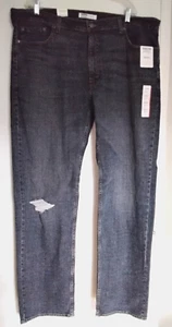 New Signature by Levi Strauss Relaxed Size 46 x 37 fashion distressed Jeans - Picture 1 of 17