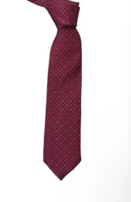 Corbata Brooks Brother Silk Solid is Borgoña TOTALMENTE NUEVA Foto 1 de 4