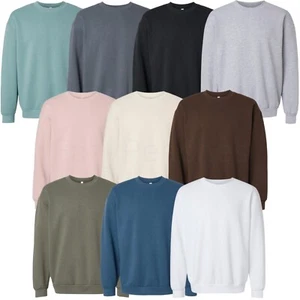 American Apparel Crewneck Sweatshirt UNISEX ReFlex Fleece Pullover XS-3XL - Picture 1 of 42