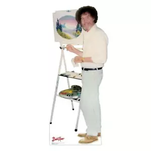 Advanced Graphics 2456T 74 x 31 in. Bob Ross Talking Cardboard Standup - Picture 1 of 1