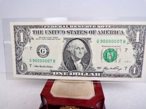 2006 $ 1 Federal Reserve Note - 6 in einer Reihe o's CHICAGO - Bild 1 von 4