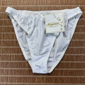 Bragas De Colección Ingenue by Spirite Nuevo Antiguo Stock Bikini Corte Encaje Lados Medianas - Imagen 1 de 9
