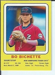Bo Bichette 2018 Topps Heritage Minors Collectors Card - Picture 1 of 1