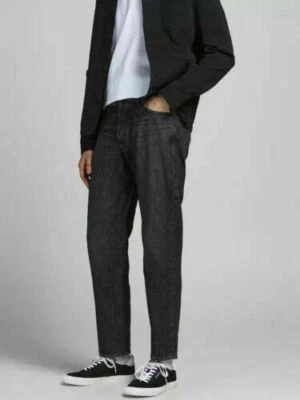 Jeans Indigo Washed Jack & Jones Chris  Black SIZE W28 L32 BNWT - Image 1 of 4