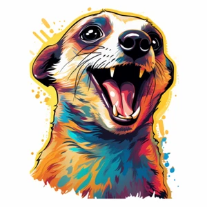 Autoaufkleber Sticker Erdmännchen Aufkleber - Picture 1 of 1