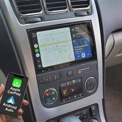 Radio de coche CarPlay para GMC Acadia 2008 2009 2010 2011 2012 navegación GPS estéreo Foto 1 de 4