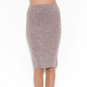 Heart & Hips Small Blush Pink Scuba Hacci Flat Panel Career Work Pencil Skirt - Picture 1 of 6