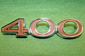 Pontiac Firebird?? "400" Engine Callout Emblem 494153 Casting Number - Nice - Picture 1 of 9
