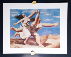 Pablo Picasso - Two Women Running On The Beach - 1996- Offset Poster- by EGIM - Picture 1 of 6
