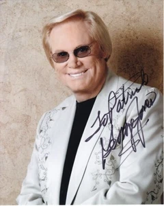 GEORGE JONES Signed Autographed 8x10 Photograph - To Patrick - Picture 1 of 1