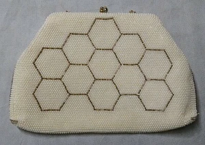 Vintage Taschen von Susan Perlen Handtasche sehr guter Zustand kostenloser Versand - Bild 1 von 5