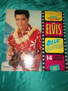 ELVIS "Blue Hawaii" Vinyl Record LPM/LSP-2426 RCA Victor - Picture 1 of 11