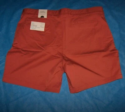 Size 40  Mens  Classic Flat Front Croft & Barrow Shorts (Shabby Rose) - Image 1 of 4