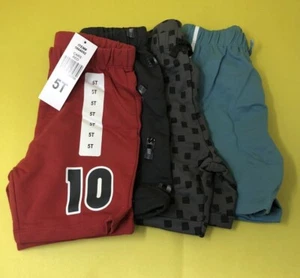 Pekkle Pantaloncini Bambini Ragazzi Tema Auto Rosso - Grigio - Taglia 5T - Foto 1 di 2
