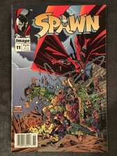 Spawn #11 - Image - 1993 - Comic Book - Newsstand Edition - RARE / HTF