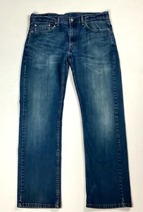 Jean Levi’s 559 Azul Lavado Denim W38-40xL32 Hombre Relajado 100% Algodón 5 Bolsillos - Imagen 1 de 15
