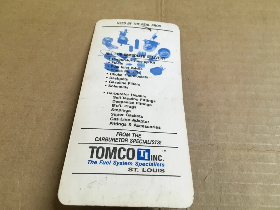 Nuevo interruptor transmisor sensor temperatura refrigerante motor Tomco 12002 NOS Cantidad 1 Foto 1 de 4