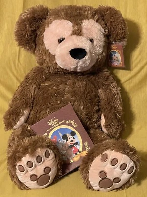 Rare!  XL Size 32”  Disney Teddy  Bear  (Pre-Duffy) All Tags Fully Intact + Book - Image 1 of 4