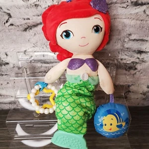 Kids Preferred Disney Princess Ariel Little Mermaid Plush Activity Toy 12.5" - Picture 1 of 8