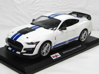 Shelby 500 GT 2020 llantas cromadas blancas azules ¡nuevas en caja!!!! Foto 1 de 4