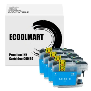 4C Ink Cartridge fits Brother LC51 MFC-240C MFC-230C MFC-885c MFC-465cn 5860CN - Picture 1 of 1