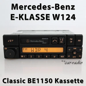 Original Mercedes W124 Radio Classic BE1150 Becker Kassette E-Klasse Autoradio - Bild 1 von 11