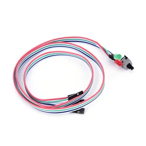 Case desktop ATX power on switch cablereset with HDD TOD light for PC computer3C - Afbeelding 1 van 8