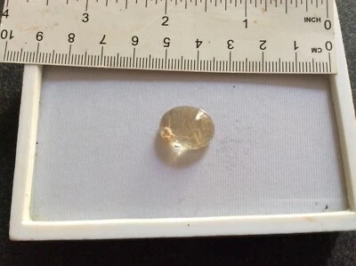 QUARZO ROUTILATO CABOCHON  BRASILIANO  NATURALE CARATI 11,50 - Imagen 1 de 2